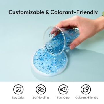 Resiners Crystal Clear Epoxy Resin Kit - 1 Gallon for Art