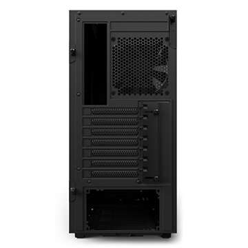 NZXT H500i - Compact ATX Mid-Tower PC Gaming Case - RGB Lighting and Fan Control - CAM-Powered Smart Device - Enhanced Cable Management System – Water-Cooling Ready - Black - 2018 Model