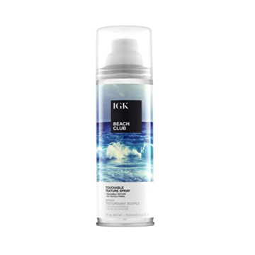 IGK BEACH CLUB Volumizing Texture Spray - Achieve Gorgeous Beach Waves with Ease!