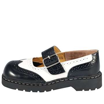 T.U.K. Leather Brogue Mary Janes for Women | Stylish Comfort and Quality