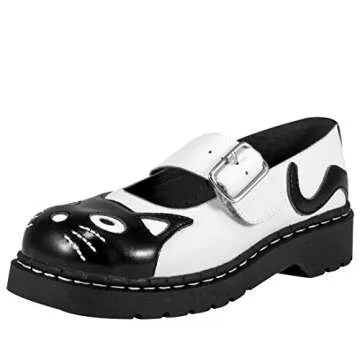 T.U.K. Leather Brogue Mary Janes for Women | Stylish Comfort and Quality