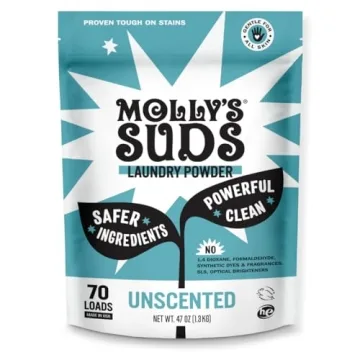 Molly's Suds Original Laundry Detergent Powder | Eco-Friendly Laundry Care for Sensitive Skin, 70 Lo...