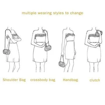 Velvet Heart Shape Clutch Purses for Women Evening Party Tote with Shoulder Chain