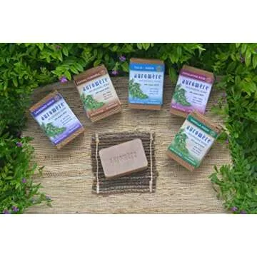 Auromere Himalayan Rose Soap - Eco-Friendly & Vegan Handmade