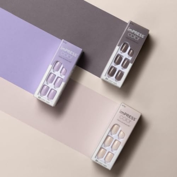 KISS imPRESS No Glue Press-On Nails in Point Pink