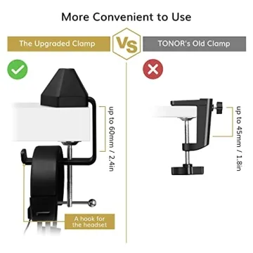 Affordable Adjustable Mic Stand for Streamers and Gamers