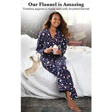 PajamaGram Womens Winter Pajamas - Stylish Comfort and Warmth