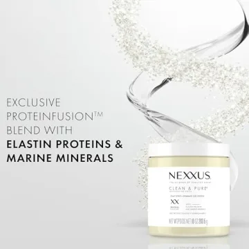 Nexxus Sulfate-Free Hair Scrub Exfoliating Scalp Scrub To Nourish & Clarify Silicone, Dye, & Paraben Free Hair Scrub 10 oz
