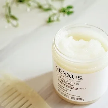 Nexxus Sulfate-Free Hair Scrub Exfoliating Scalp Scrub To Nourish & Clarify Silicone, Dye, & Paraben Free Hair Scrub 10 oz
