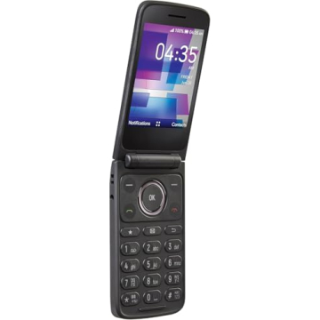 TCL Flip 3 (T435S) 4G LTE Flip Phone | for VERIZON and GSM Unlocked | 16GB | Displays (3.2" Internal...