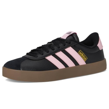 Adidas Women's VL Court 3.0 Sneakers - Black/Gold
