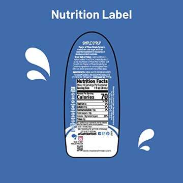 Master of Mixes Cocktail Essentials Simple Syrup, 375 ML Bottle (12.7 Fl Oz)