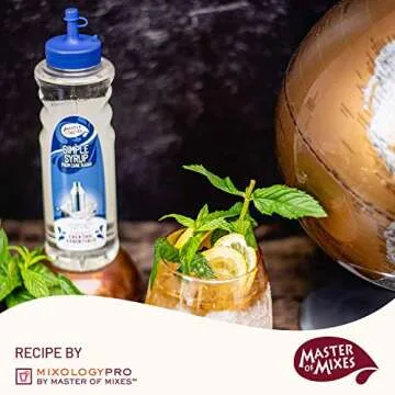 Master of Mixes Simple Syrup - Versatile Beverage Sweetener