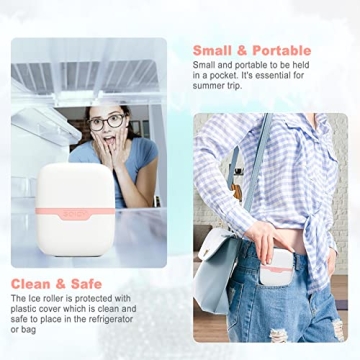 Ice Roller for Face and Eyes - Essential Facial Care Tool