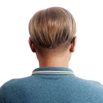 Fun Hair Toupee for Men - Premium Clip-in Hair Accessory