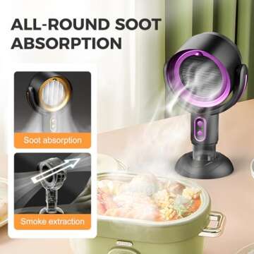 Rewdut Smoke Purifier - Indoor Cleaner & Range Hood