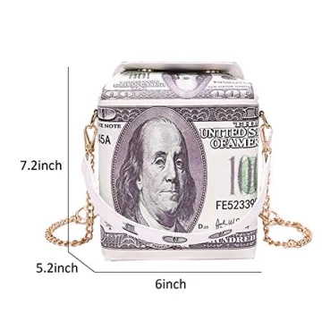 WOG2008 Takeout Box Shoulder Bag for Trendy Girls