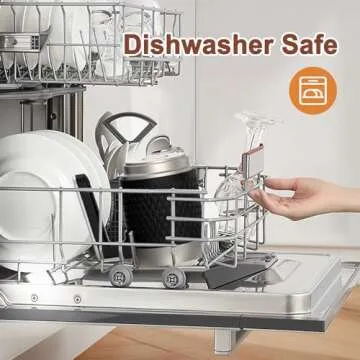 Milk Frother and Steamer - 5 In 1 Milk Frother Electric 11.8oz Automatic Milk Steamer Hot & Cold Foam Maker and Milk Warmer - Dishwasher Safe & Silent Working for Coffee,Latte,Cappuccino,Hot Chocolate