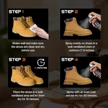 BERIOVE Protect Shoe Spray - Ultimate Waterproof Protection for Shoes