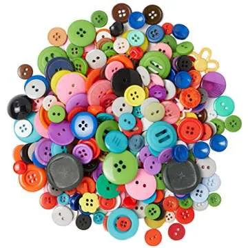 Blumenthal Lansing Colorful Button Bag for Crafting Fun