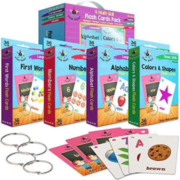 Star Right Words Flash Cards for Early Learning Ages 3-7
