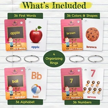 Star Right Words Flash Cards for Early Learning Ages 3-7