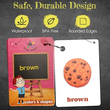 Star Right Words Flash Cards for Early Learning Ages 3-7