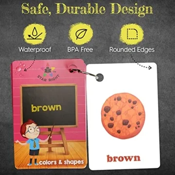 Star Right Words Flash Cards for Early Learning Ages 3-7