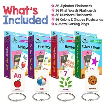 Star Right Words Flash Cards for Early Learning Ages 3-7