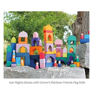 Grimm's 1001 Nights Large Building Set - 100% Safe Blocks