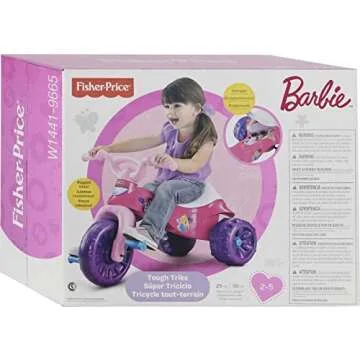 Fisher-Price Barbie Tricycle for Toddler Fun