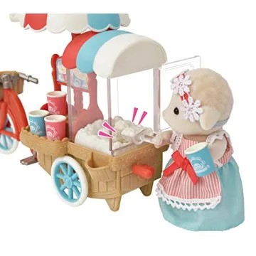 Calico Critters Popcorn Trike Dollhouse Playset for Kids