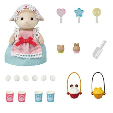 Calico Critters Popcorn Trike Dollhouse Playset for Kids