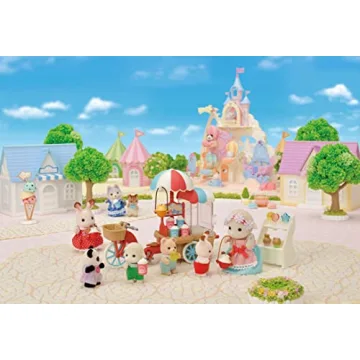 Calico Critters Popcorn Trike Dollhouse Playset for Kids