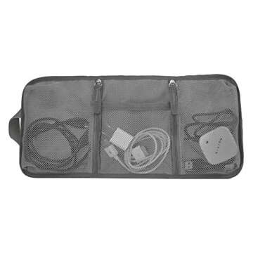 Travelon Tech Accessory Organizer,Charcoal