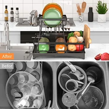 Godboat Dish Drying Rack for Efficient Kitchen Organization