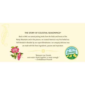 Celestial Seasonings Raspberry Zinger Tea, 20 ct
