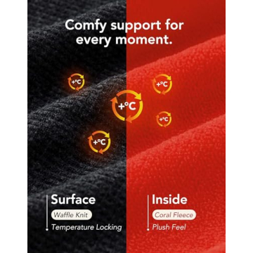 VeraCosy Men's Two-Tone Memory Foam Slippers Indoor Outdoor