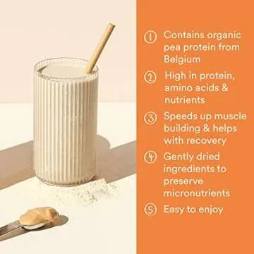 Organic Plant Protein Powder for Muscle Growth and Recovery