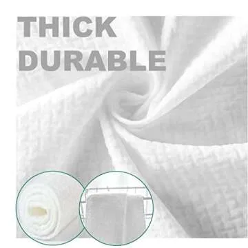 QUALIALL Premium Compressed Towels, Pure Cotton Portable Washcloth for Camping or Travel…