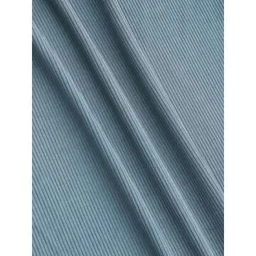 CIDER High Neck Ruched Midi Dress in Blue, Stylish & Versatile