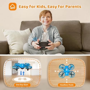 ATTOP Mini Drone for Kids with 1080P HD Camera