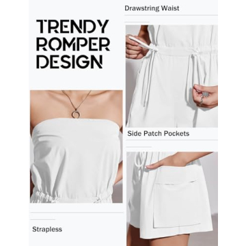 SySea Women's Summer Strapless Romper for Stylish Comfort