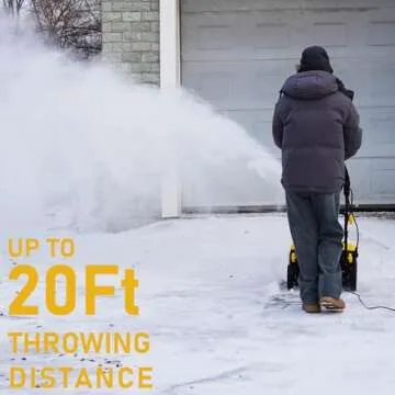 GroveCraft 21-Inch Snow Blower for Effortless Snow Removal