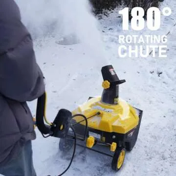 GroveCraft 21-Inch Snow Blower for Effortless Snow Removal