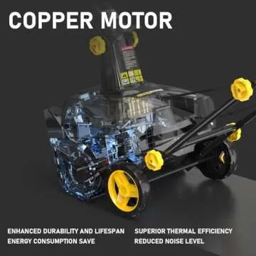 GroveCraft 21-Inch Snow Blower for Effortless Snow Removal