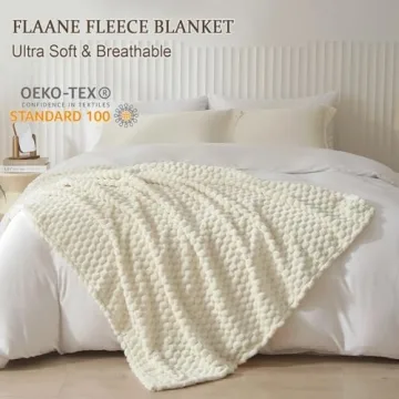 PHF Ultra Soft Flannel Fleece Blanket for Stylish Comfort