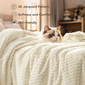 PHF Ultra Soft Flannel Fleece Blanket for Stylish Comfort