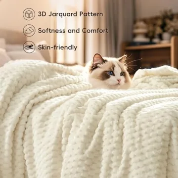 PHF Ultra Soft Flannel Fleece Blanket for Stylish Comfort