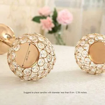 Elegant VINCIGANT Votive Candle Holders for Any Celebration